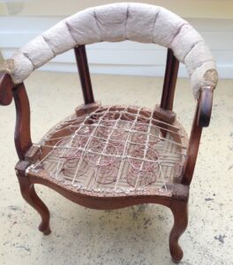 antieke Biedemeyer stoel
